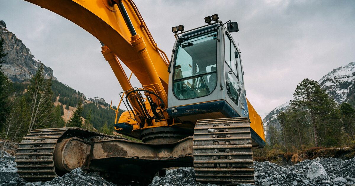 Rental equipment catalog on screen