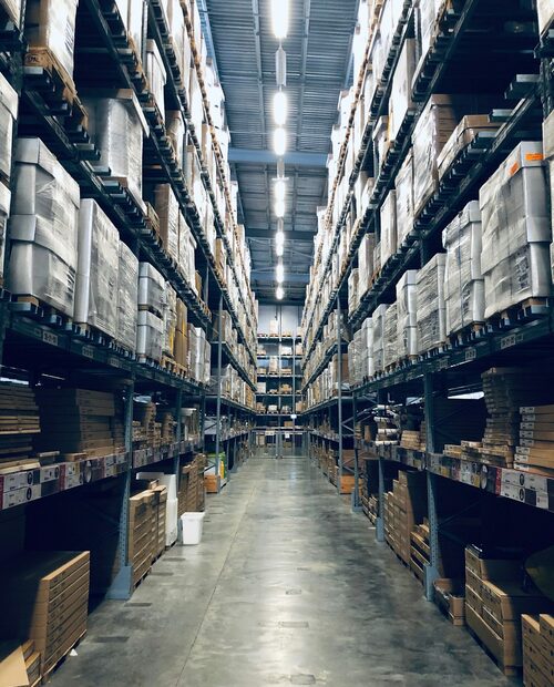 Retail stockroom inventory count